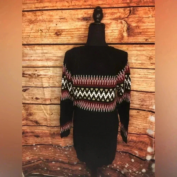 Black Sweater Dress - Picture 5 of 14